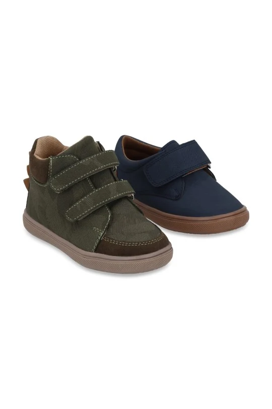 DÚO 053 TENIS CASUAL MARINO Y VERDE