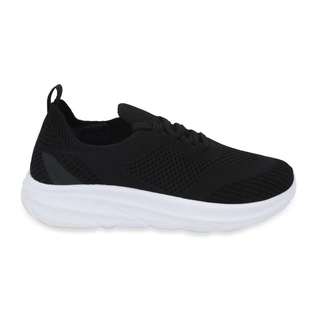 DÚO 060 DE TENIS DE PISO ROSA Y NEGRO CON CINTAS - Image 6