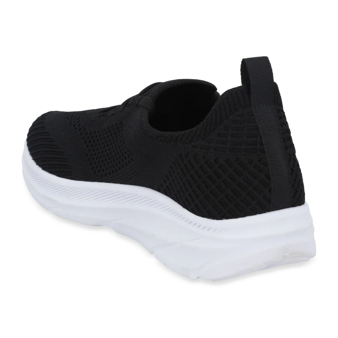DÚO 060 DE TENIS DE PISO ROSA Y NEGRO CON CINTAS - Image 8