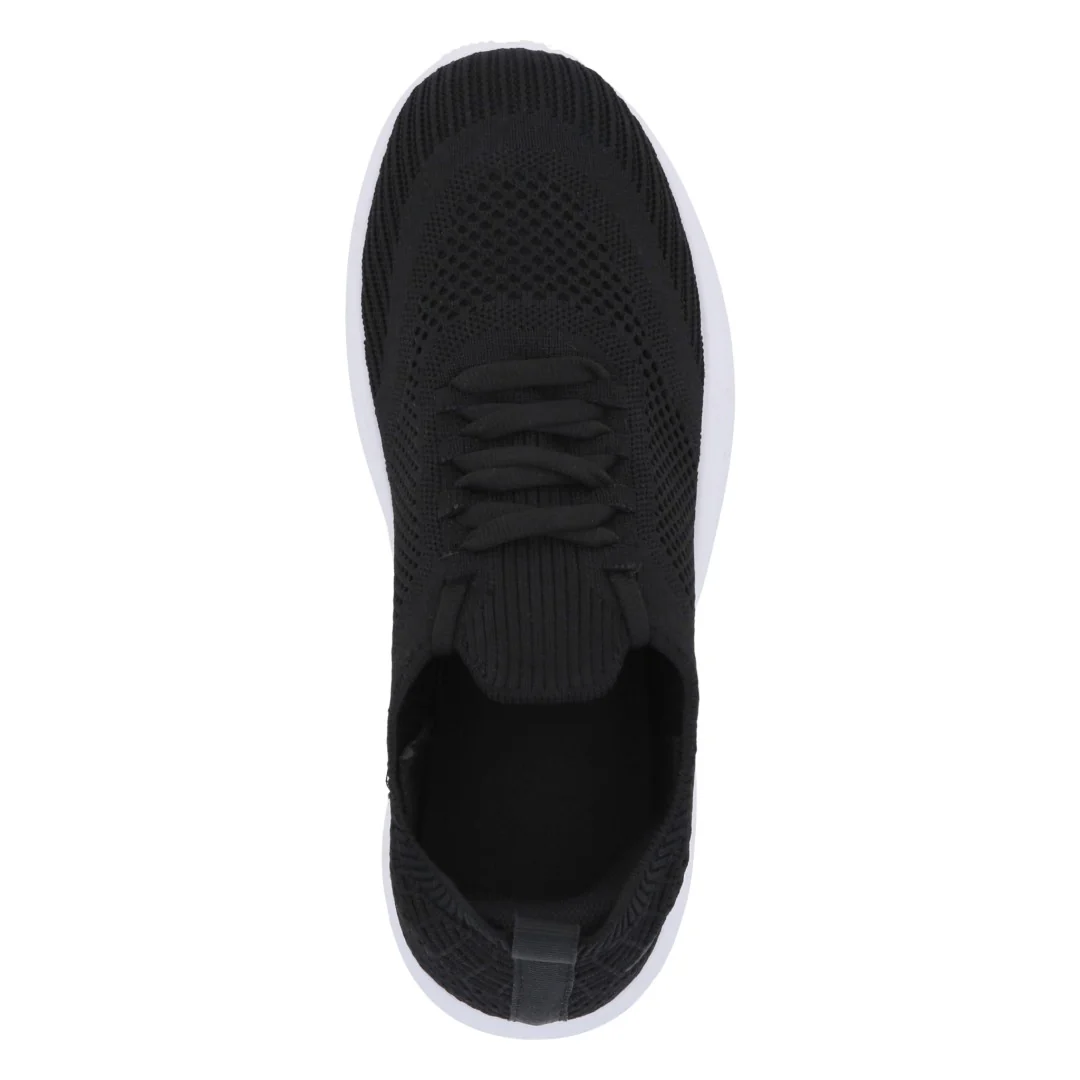 DÚO 060 DE TENIS DE PISO ROSA Y NEGRO CON CINTAS - Image 9