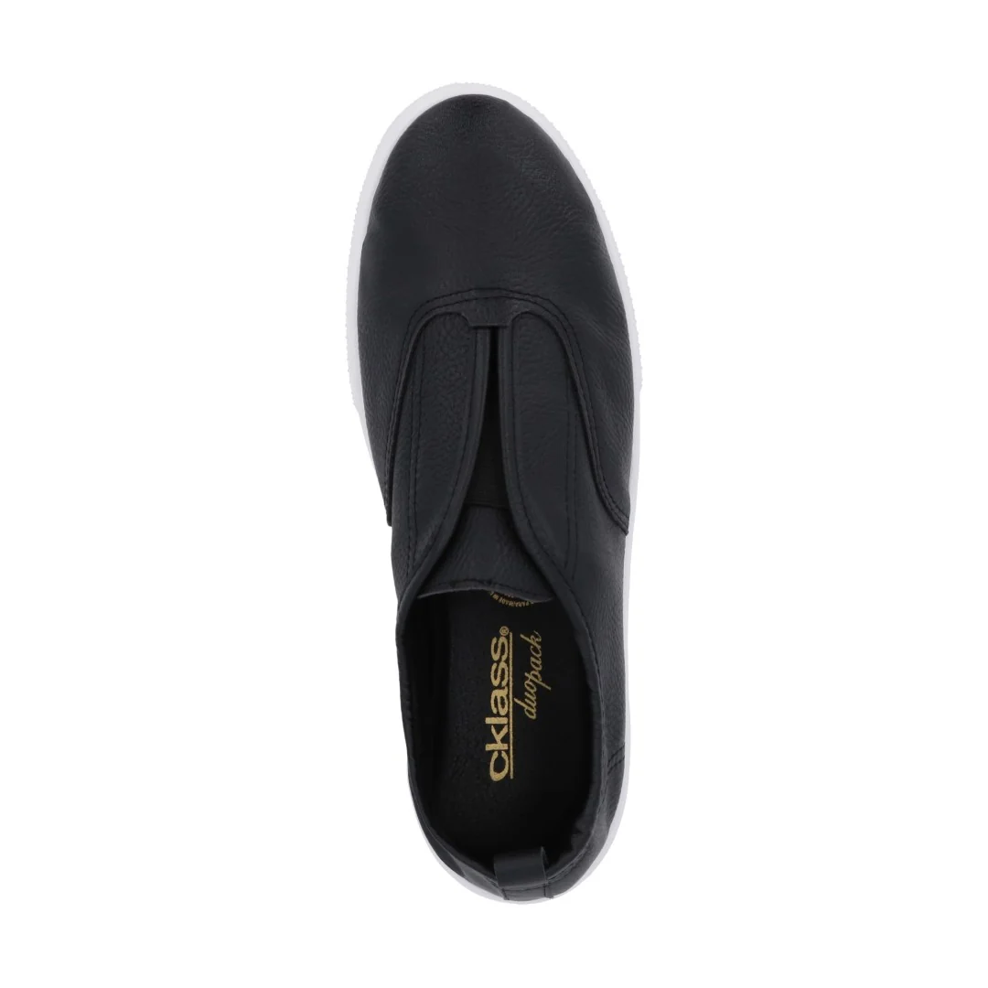 TENIS NEGRO Y BEIGE CON ELÁSTICO DUO 114 - Image 10