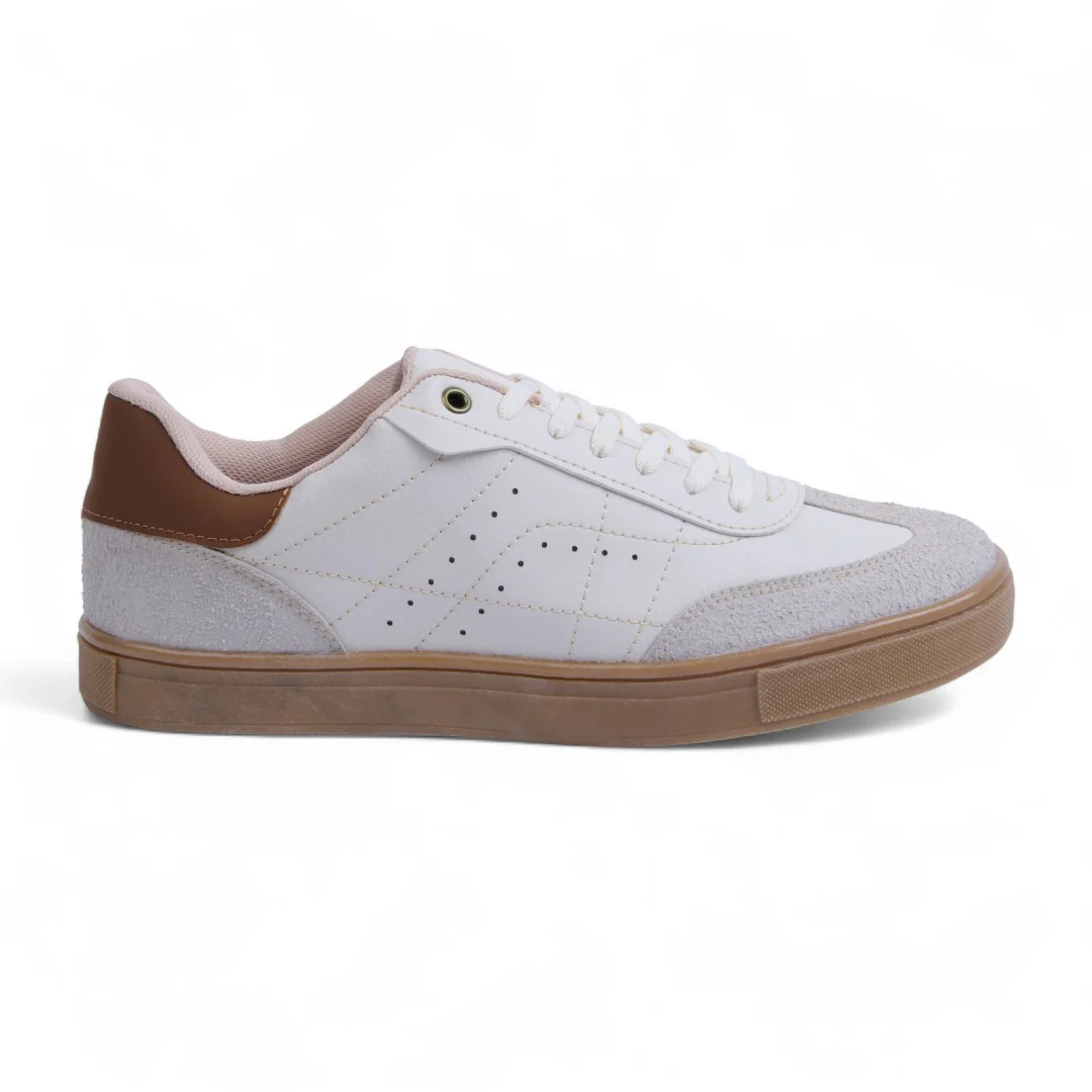 DÚO 150 TENIS DE PISO HUESO Y CAFÉ SINTÉTICO 59315 - Image 11