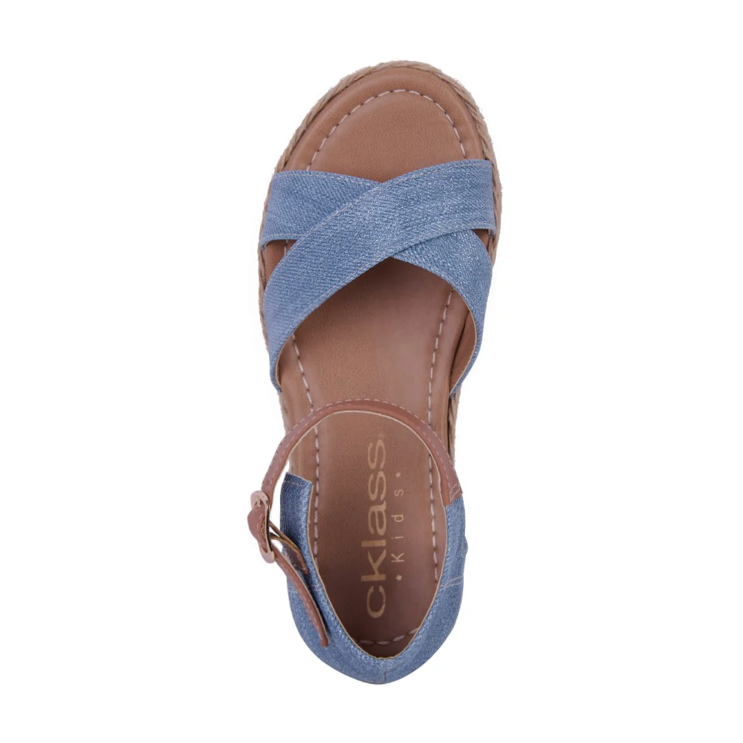 DÚO 158 SANDALIAS DE PISO AZUL Y ROSA CON PULSERA 72434 - Image 6