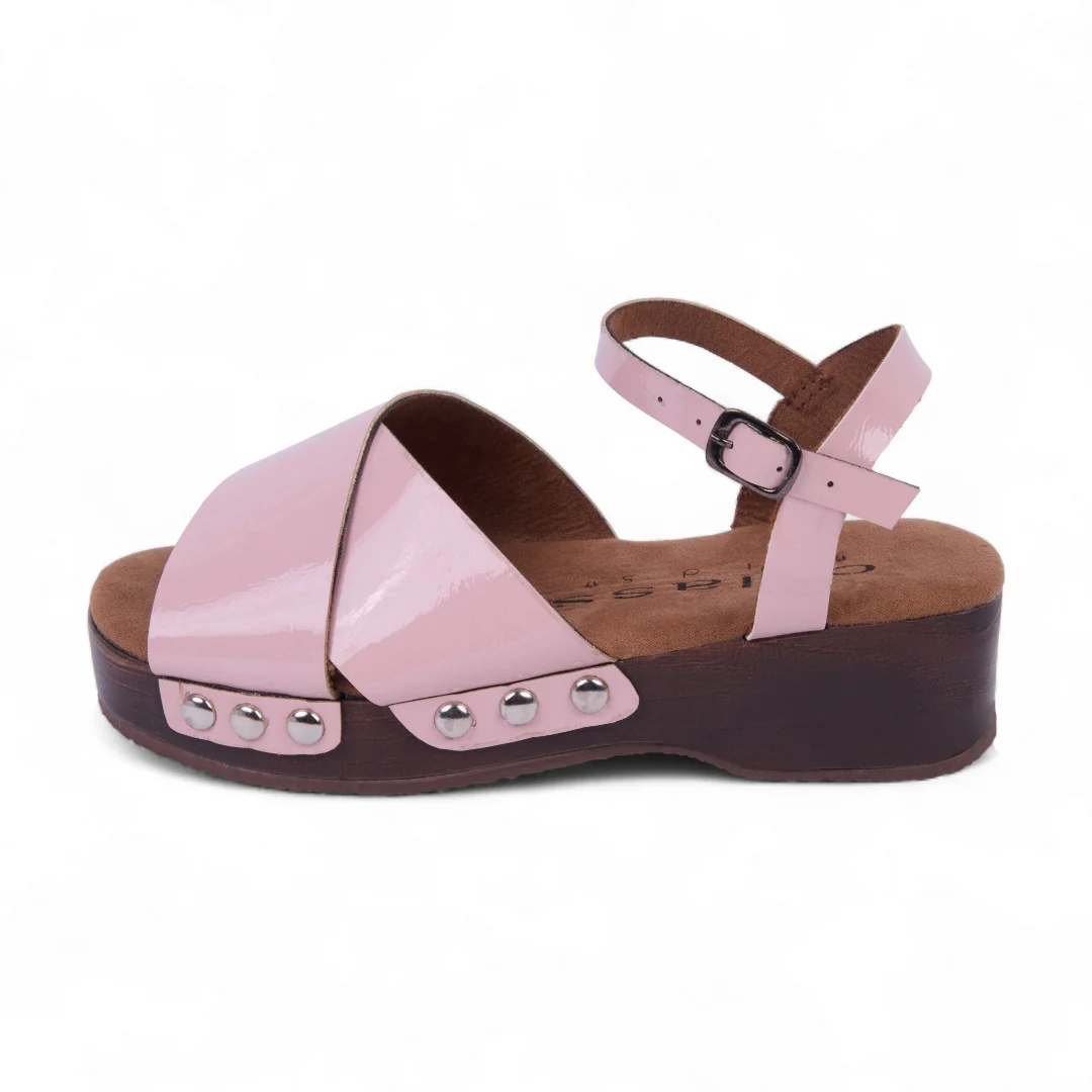 DÚO 159 SANDALIAS DE PISO ROSA Y IVORY 14225 - Image 2