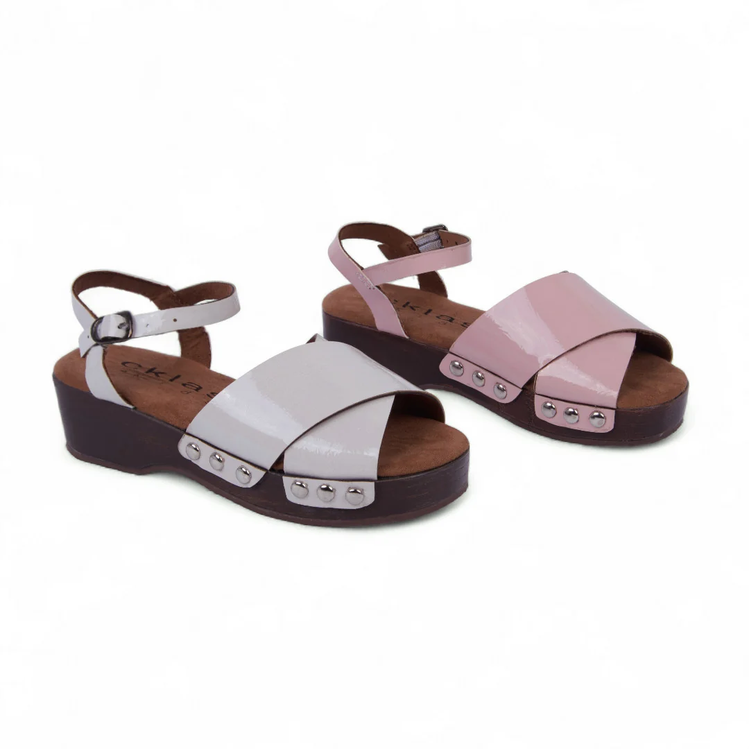 DÚO 159 SANDALIAS DE PISO ROSA Y IVORY 14225 - Image 7
