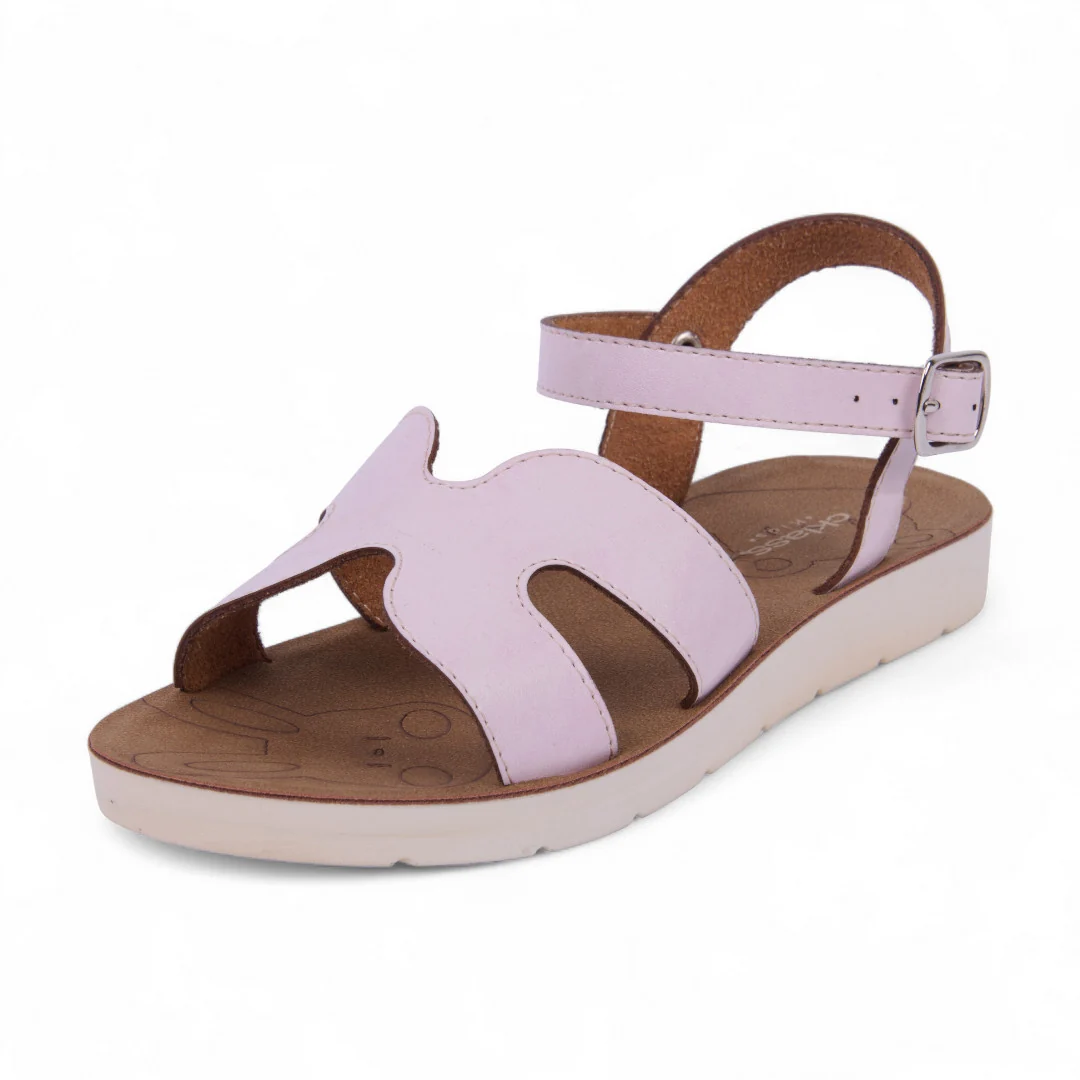 DÚO 161 SANDALIAS DE PISO MIEL Y ROSA CON PULSERA 00702 - Image 8