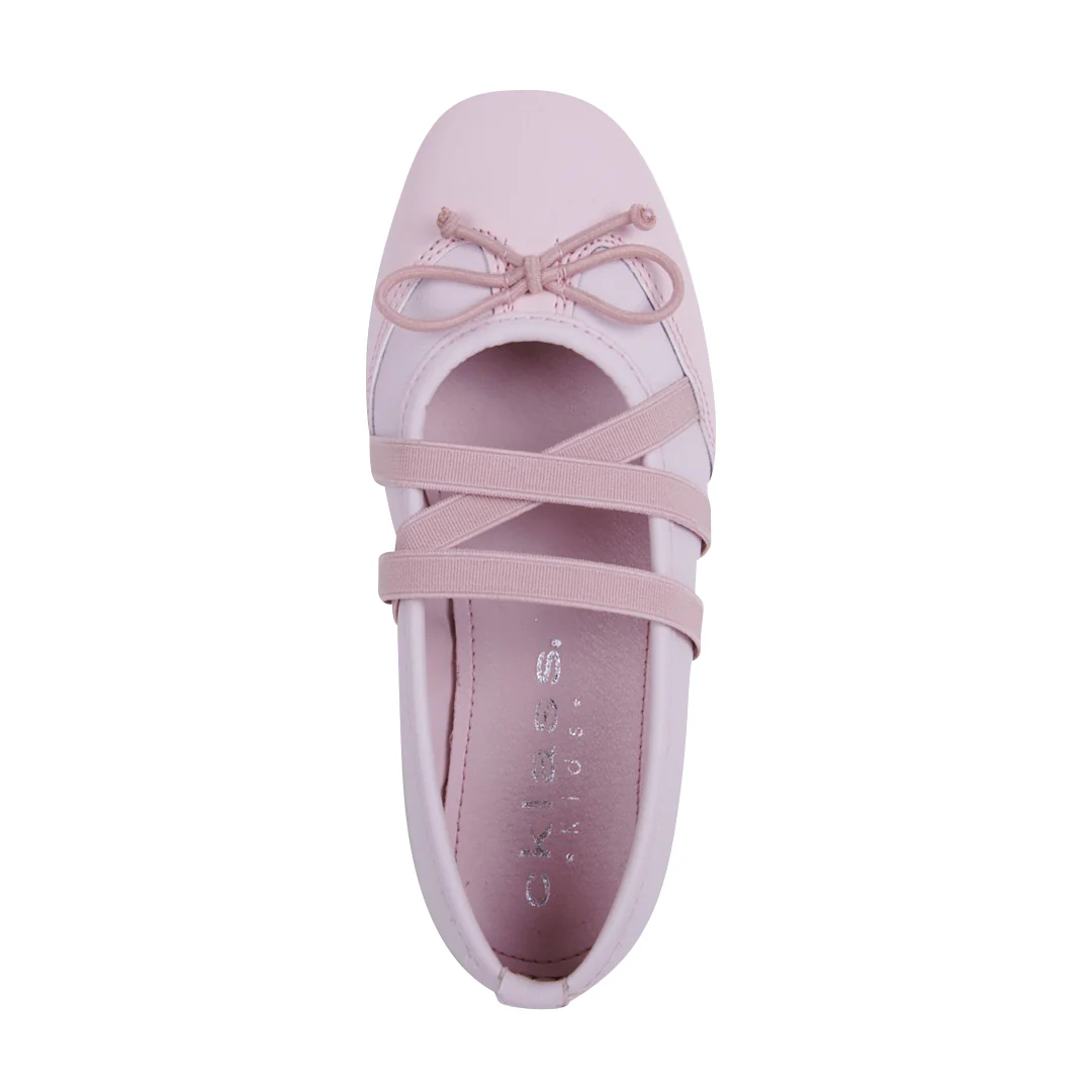 DÚO 178 BALERINA CON ELÁSTICOS ROSA Y NEGRO - Image 9
