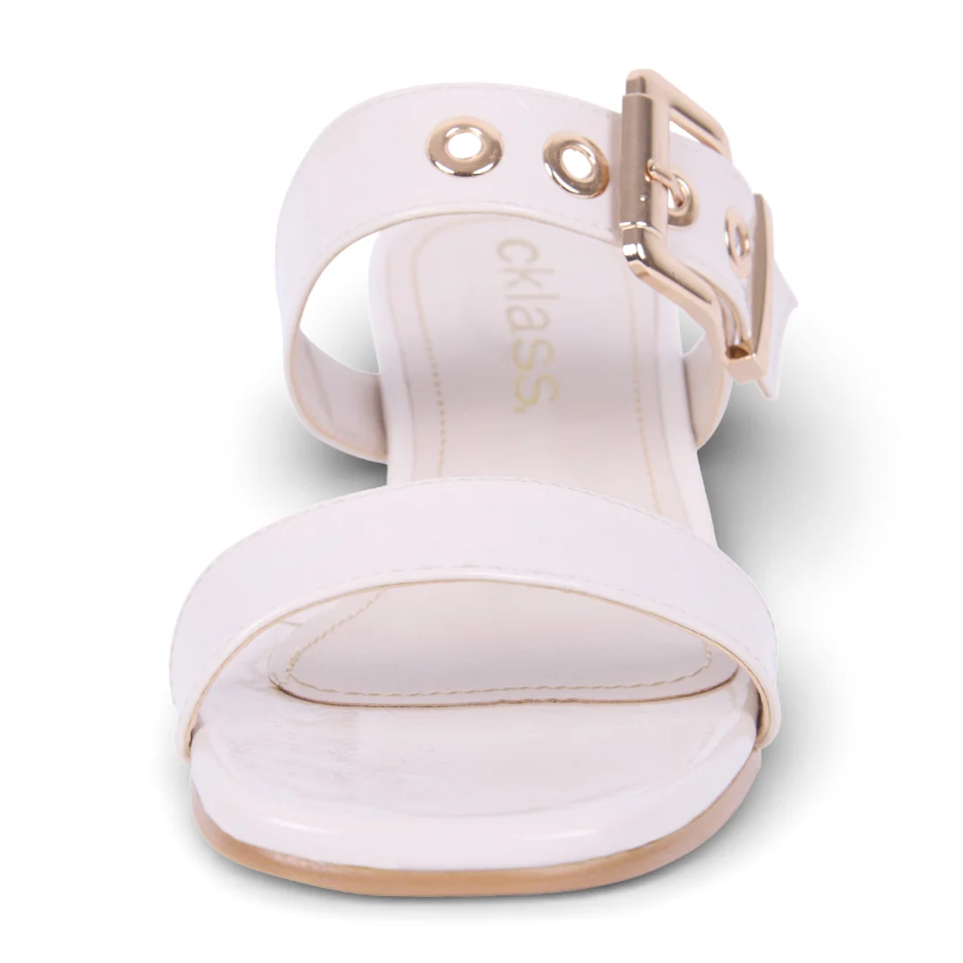DÚO 181 SANDALIAS CON TACON HUESO Y BEIGE - Image 11