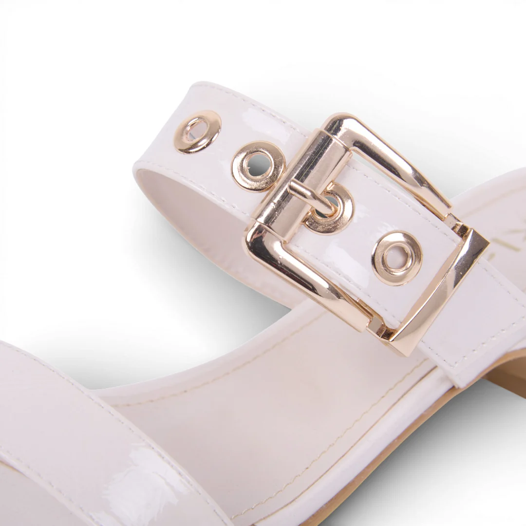DÚO 181 SANDALIAS CON TACON HUESO Y BEIGE - Image 13