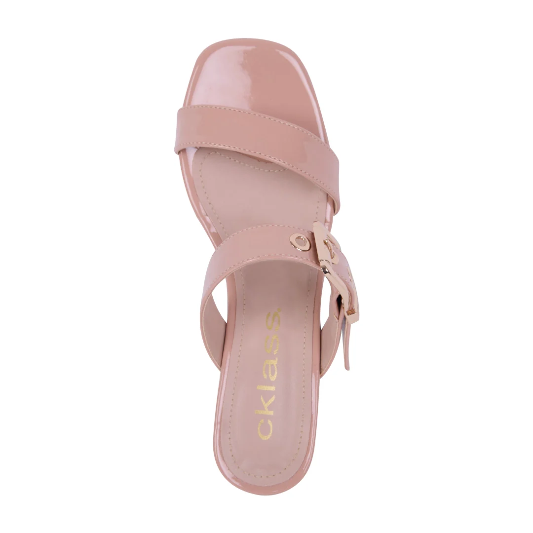 DÚO 181 SANDALIAS CON TACON HUESO Y BEIGE - Image 8