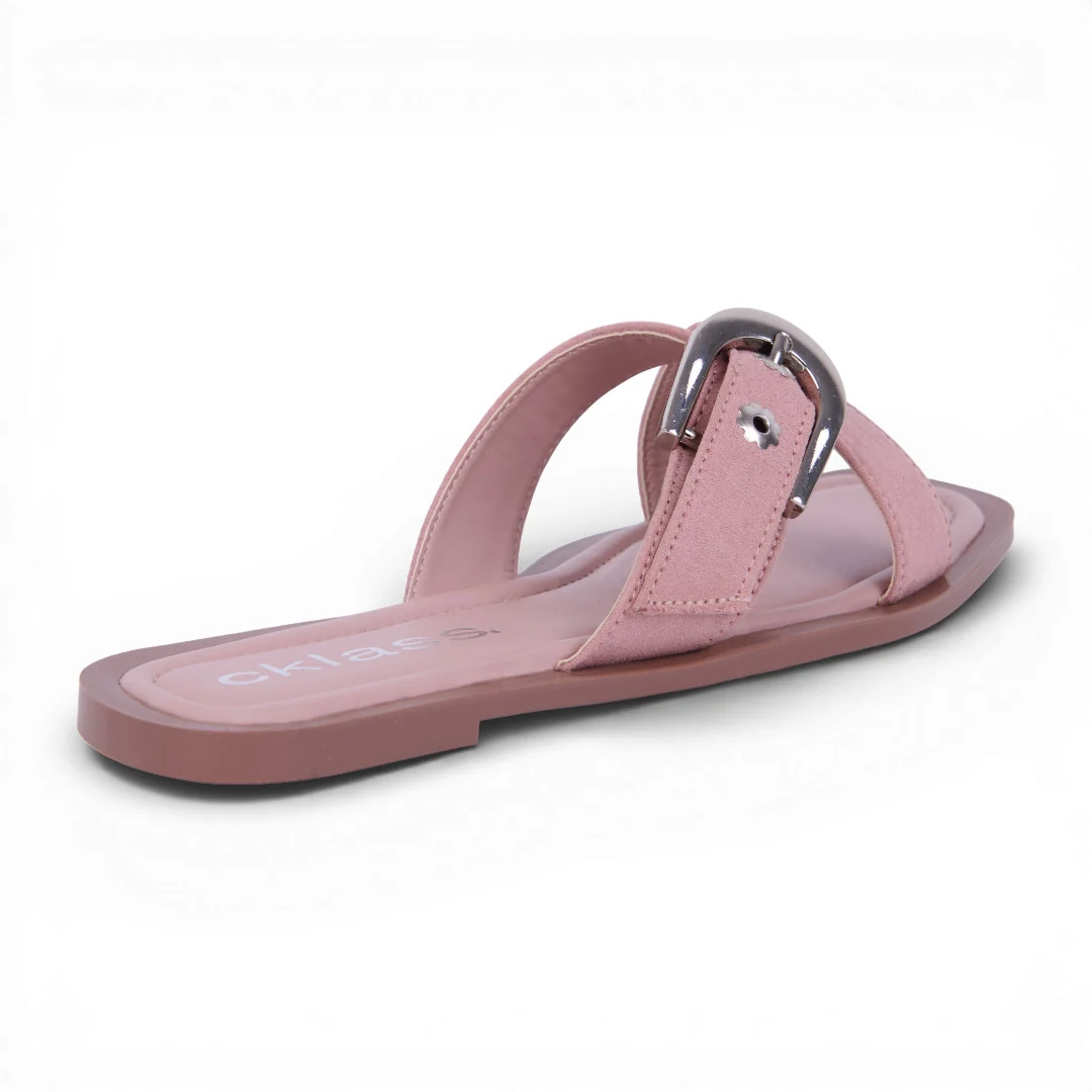 DÚO 187 SANDALIAS CON HEBILLA AZUL Y ROSA - Image 5