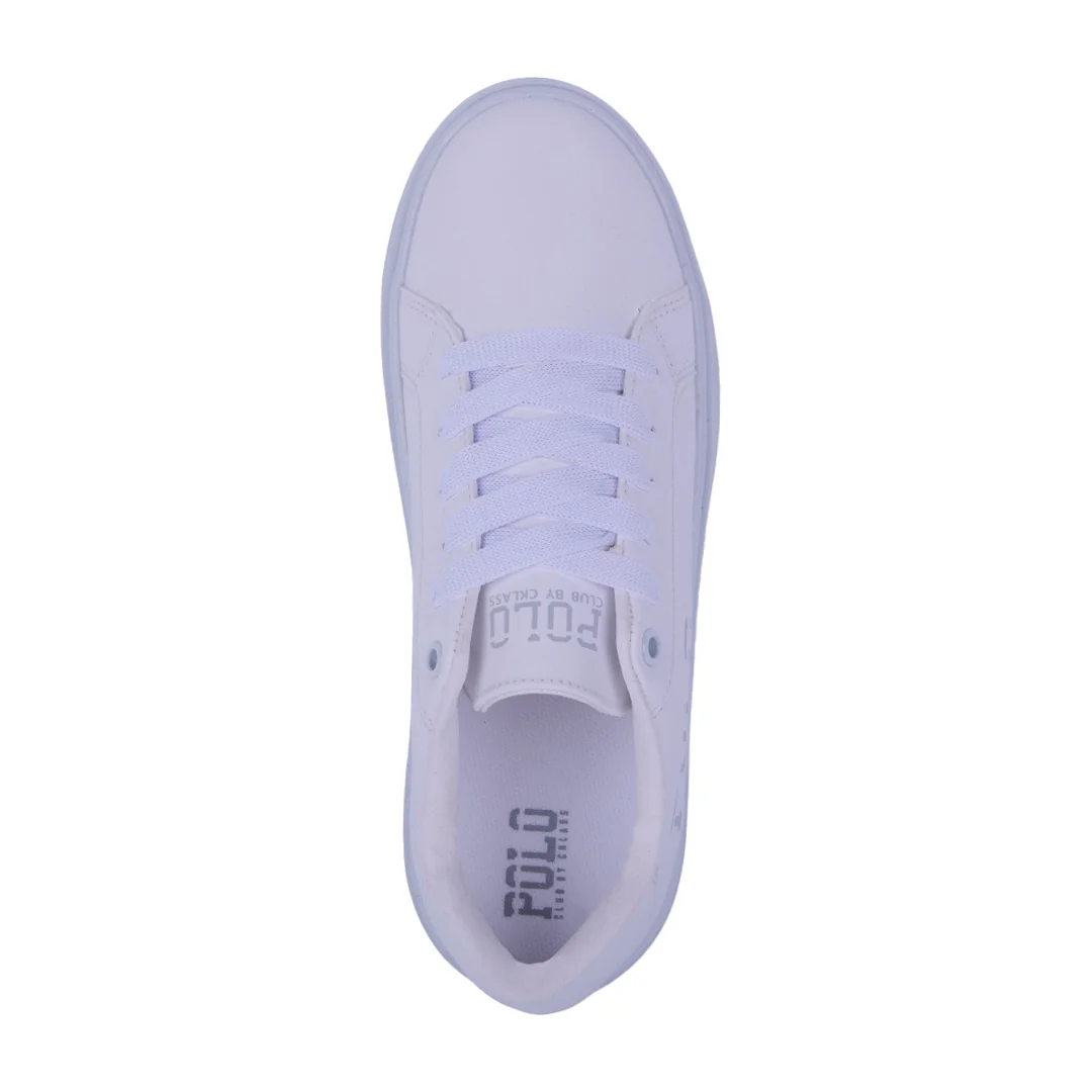 DÚO 191 TENIS DAMA POLO BY CKLASS blanco Y negro - Image 10