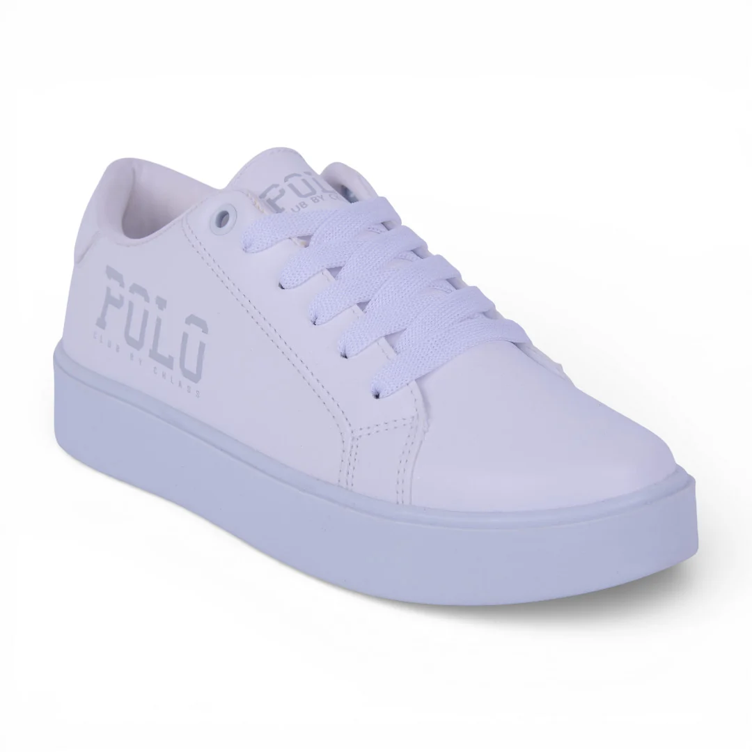 DÚO 191 TENIS DAMA POLO BY CKLASS blanco Y negro - Image 2
