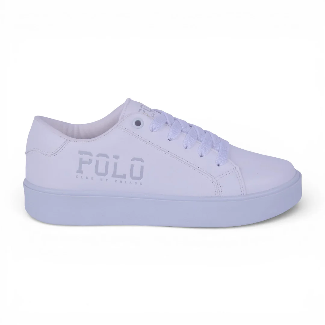 DÚO 191 TENIS DAMA POLO BY CKLASS blanco Y negro - Image 4