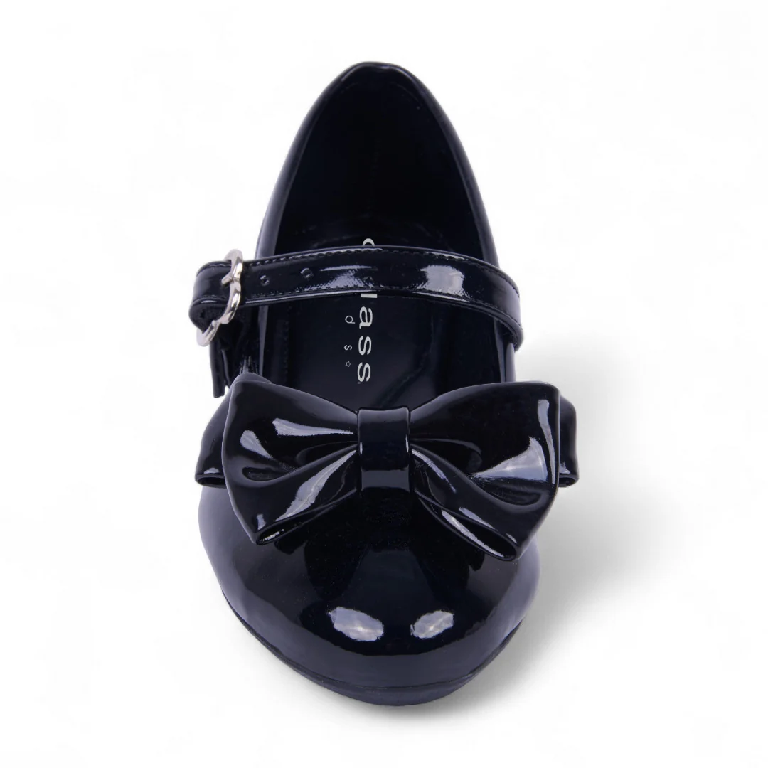 DÚO 201 BALLERINAS VESTIR AZUL Y NEGRO CON MOÑO 47278 - Image 10