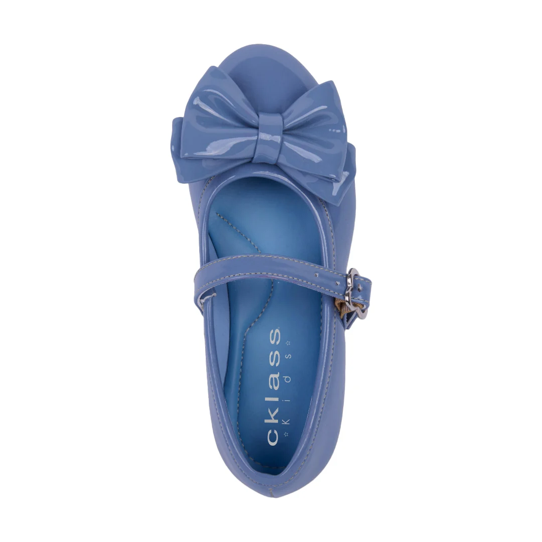DÚO 201 BALLERINAS VESTIR AZUL Y NEGRO CON MOÑO 47278 - Image 6