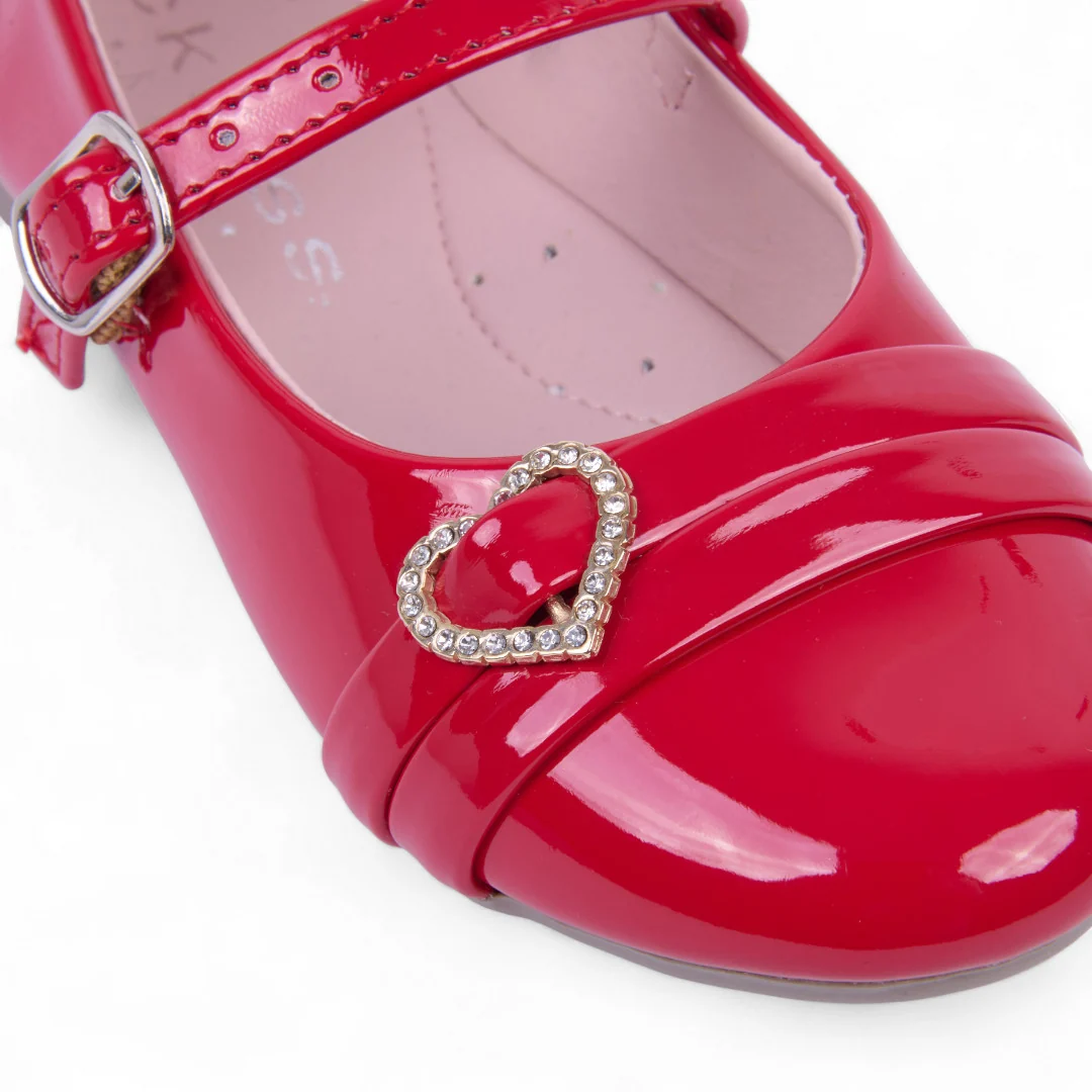 DÚO 206 BALLERINAS CASUAL ROJO Y ORO CON LÁTIGO 17405 - Image 6