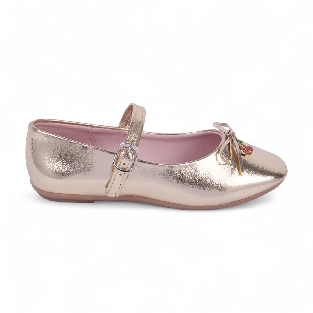 DÚO 206 BALLERINAS CASUAL ROJO Y ORO CON LÁTIGO 17405 - Image 8