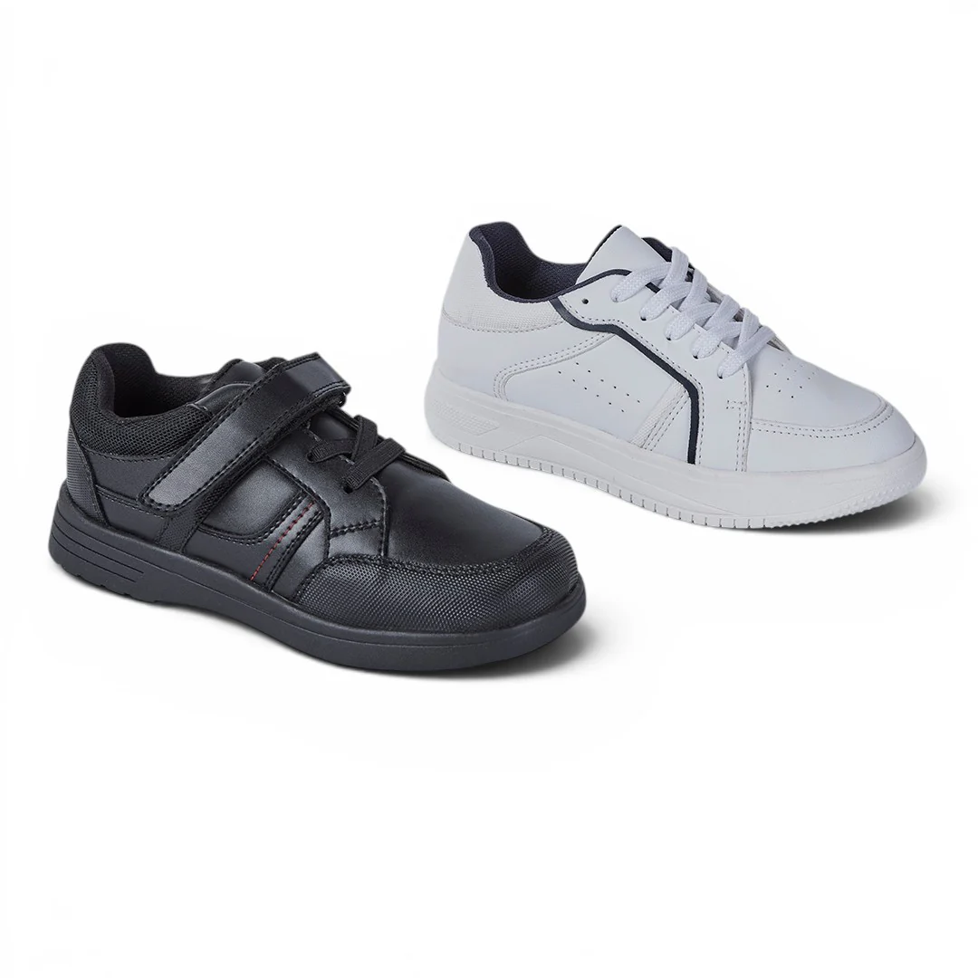 DÚO 208 ZAPATO PESPUNTE Y TENIS CON LÍNEAS