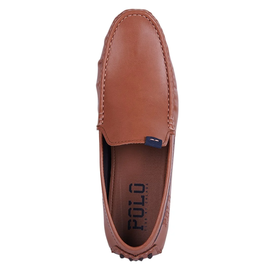 DÚO 220 MOCASÍN CASUAL CON FRANJA NEGRO Y MIEL - Image 12