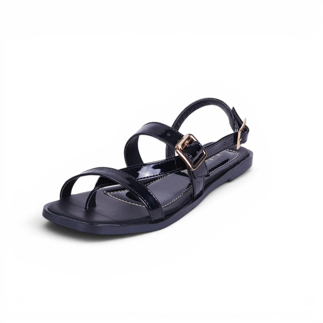 DÚO 222 SANDALIAS CON HEBILLA NEGRO Y AMARILLO - Image 2