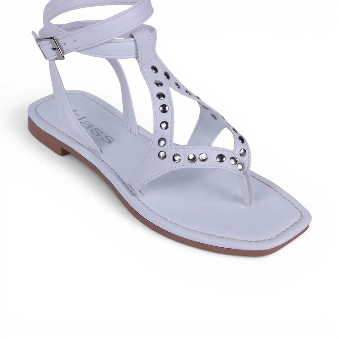 DÚO 224 SANDALIAS CON REMACHES NEGRO Y BLANCO - Image 13
