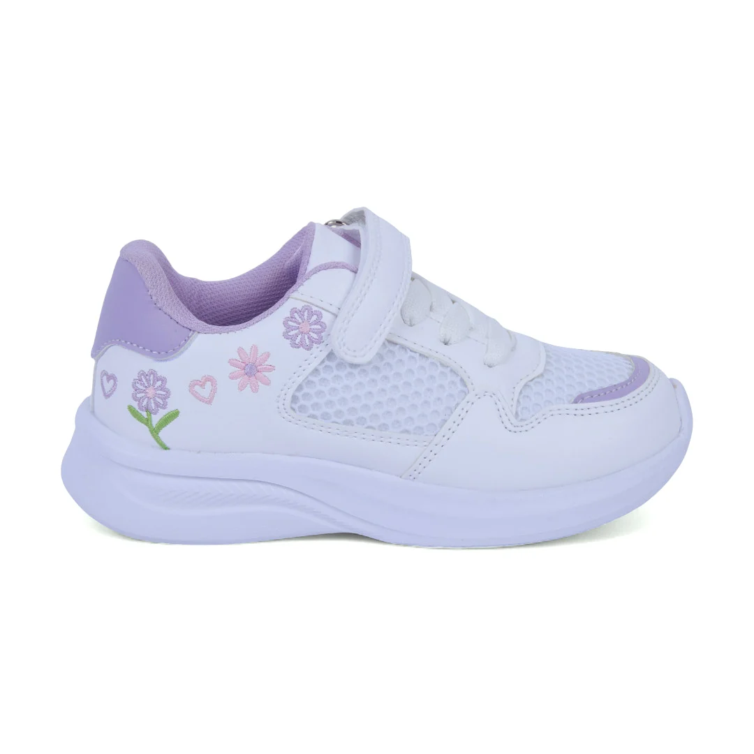 DÚO 254 TENIS CASUAL ROSA Y BLANCO CON CINTAS 28609 - Image 3