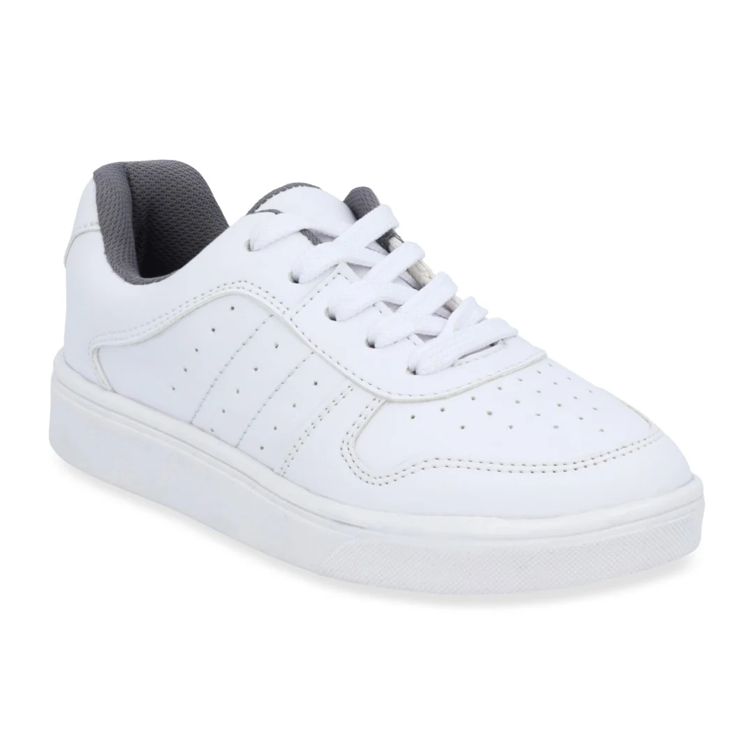 DÚO 264 TENIS BLANCO Y ZAPATO NEGRO ESCOLAR