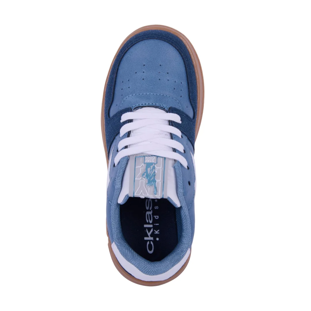 DÚO 291 TENIS CASUAL AZUL Y MULTICOLOR AGUJETAS 03939 - Image 6