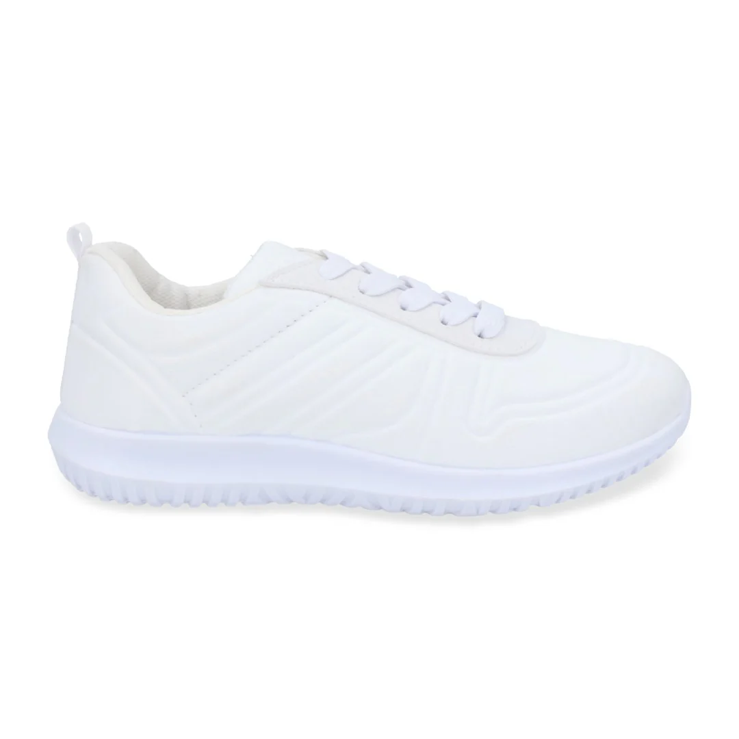 DÚO 300 TENIS CASUAL BLANCO Y NEGRO - Image 2