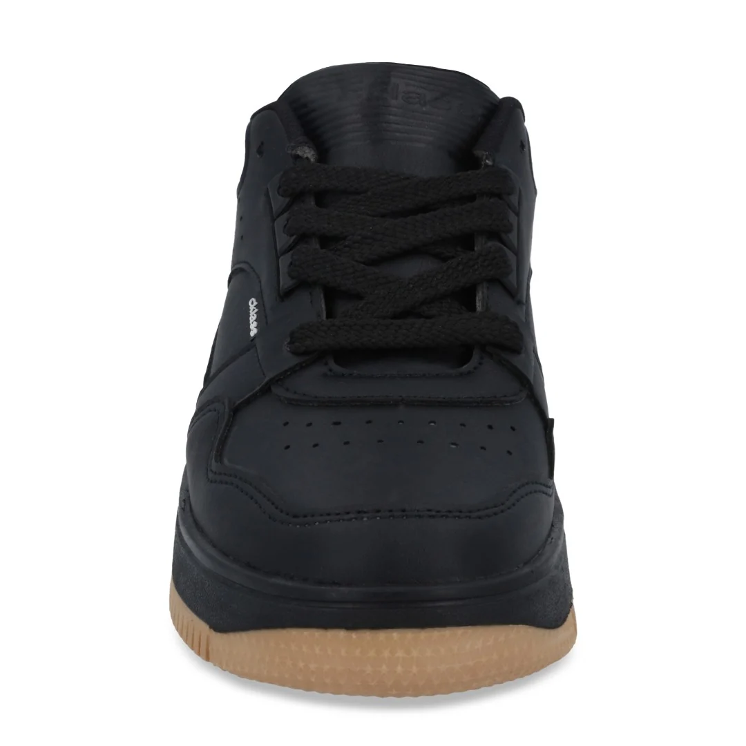 DÚO 303 TENIS DE PISO NEGRO Y BLANCO SINTÉTICO - Image 8