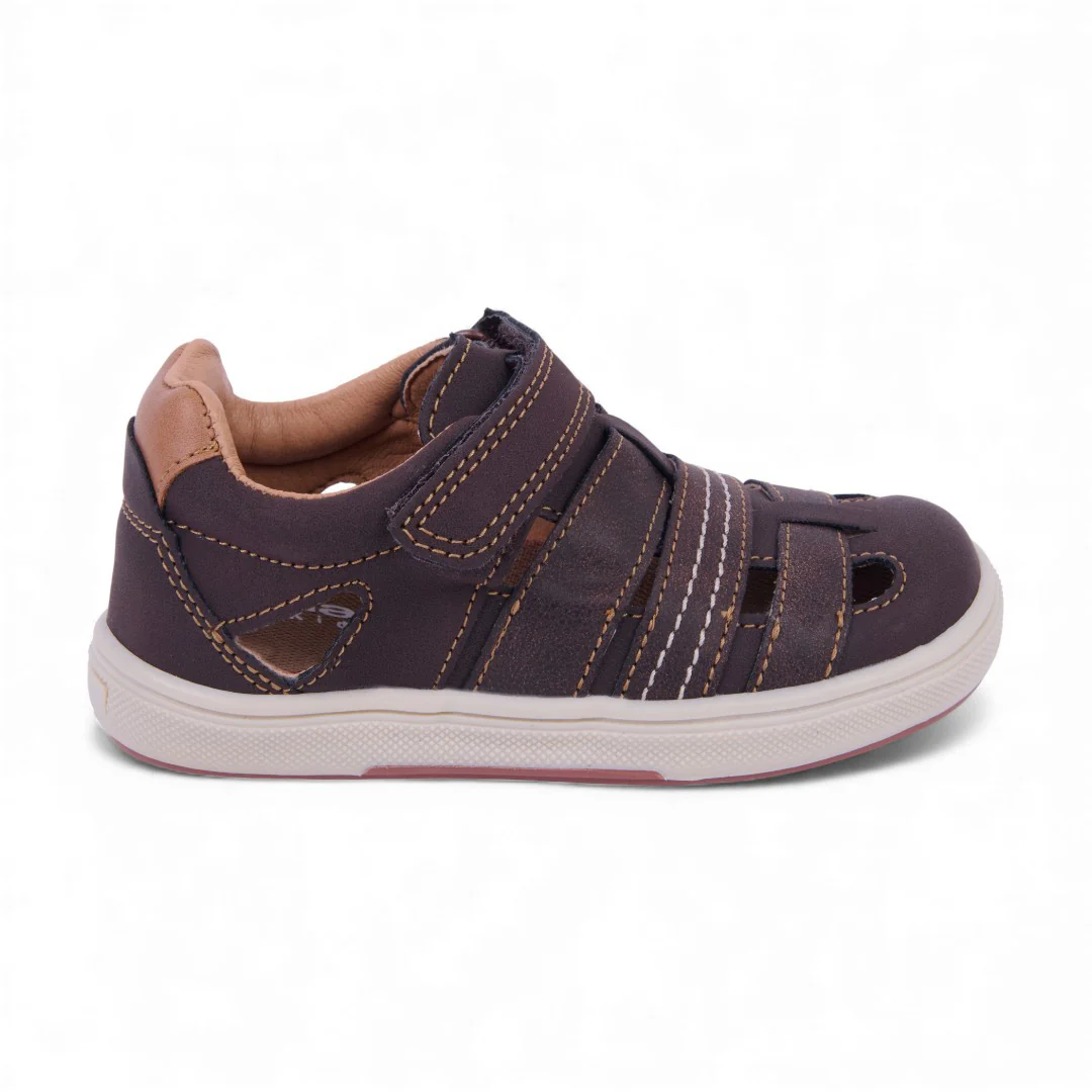 DÚO 326 TENIS Y SANDALIA CASUAL CAFÉ Y MULTICOLOR 07740 - Image 3