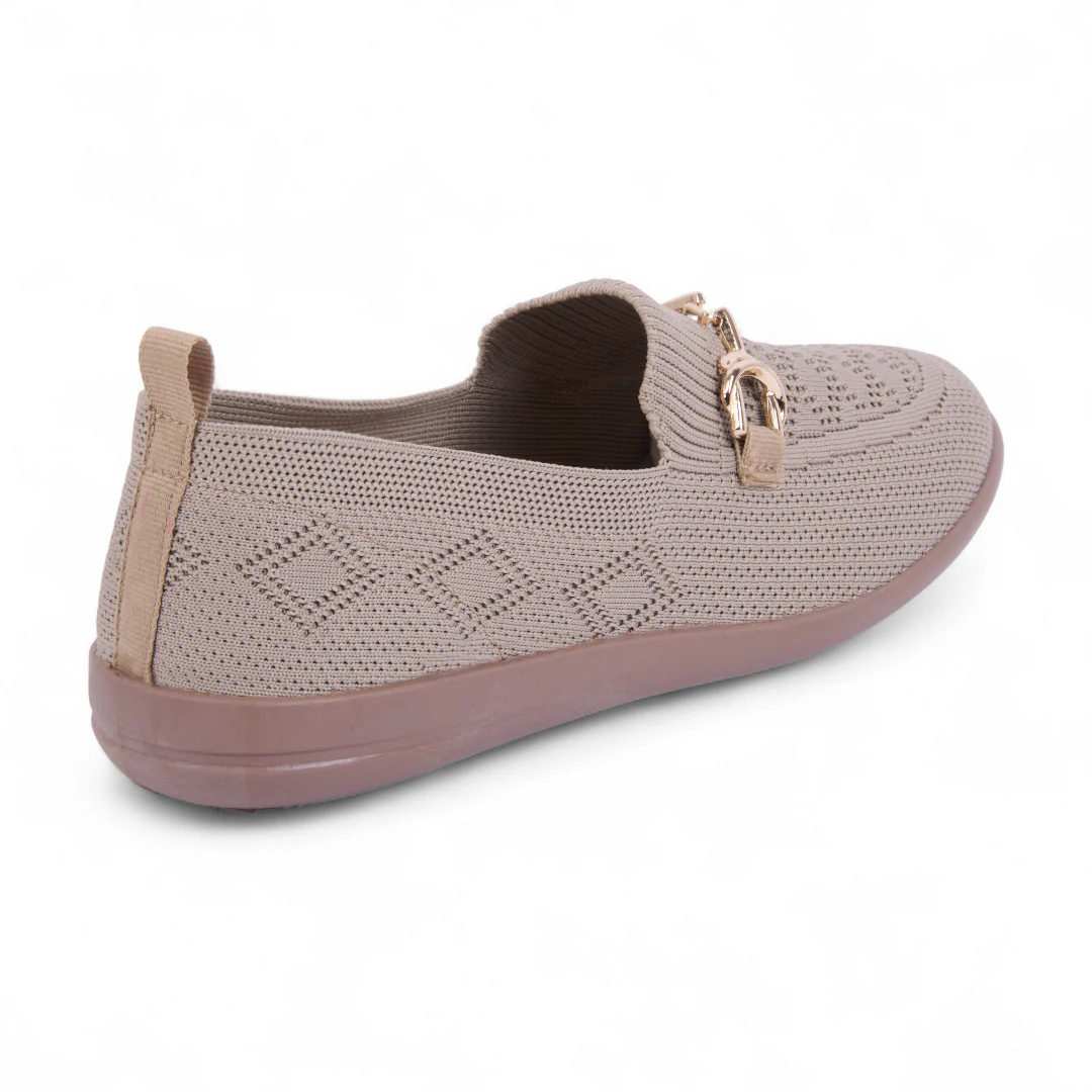 DÚO 341 MOCASINES PISO BEIGE Y NEGRO HEBILLA 28304 - Image 10