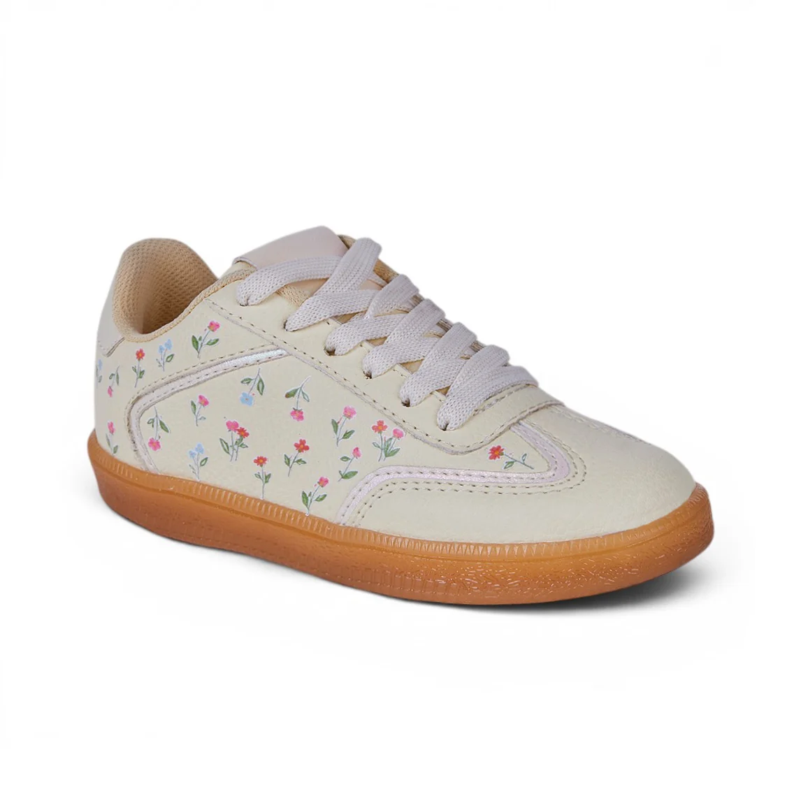 DÚO 344 TENIS FLORES AMARILLO Y LILA - Image 3