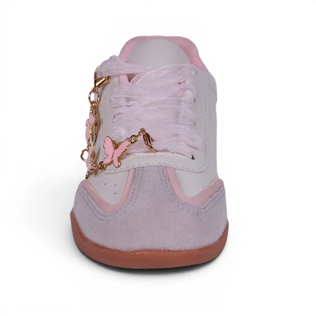 DÚO 345 TENIS CASUAL AZUL Y ROSA - Image 6