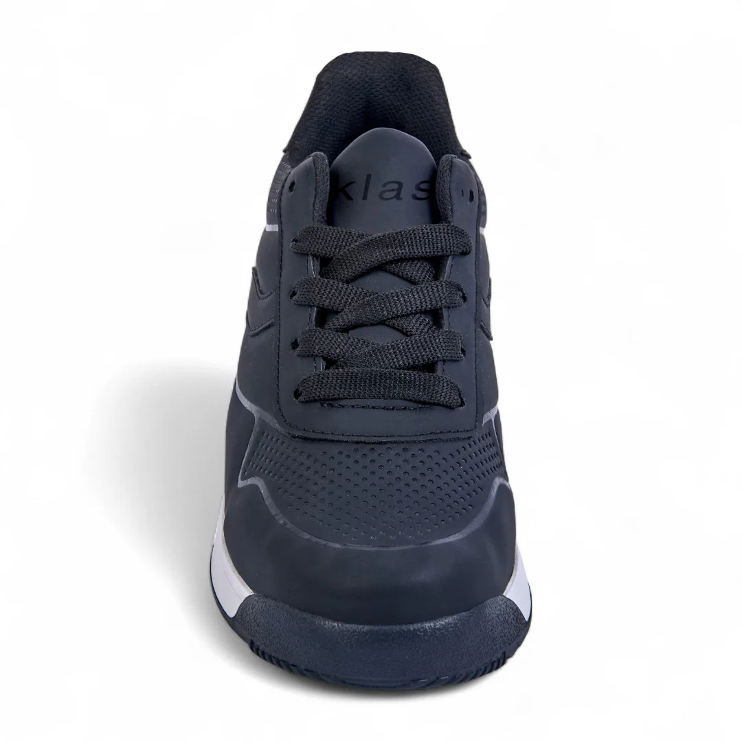 DÚO 356 TENIS DE PISO MIEL Y NEGRO CON CINTAS 46789 - Image 2