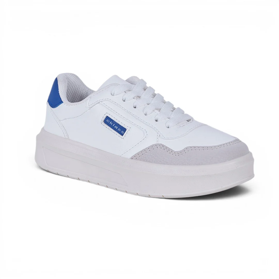 DÚO 376 TENIS CASUAL BLANCO Y CAFÉ - Image 2