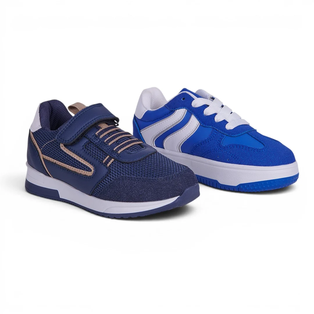 DÚO 388 TENIS CASUAL MARINO Y AZUL