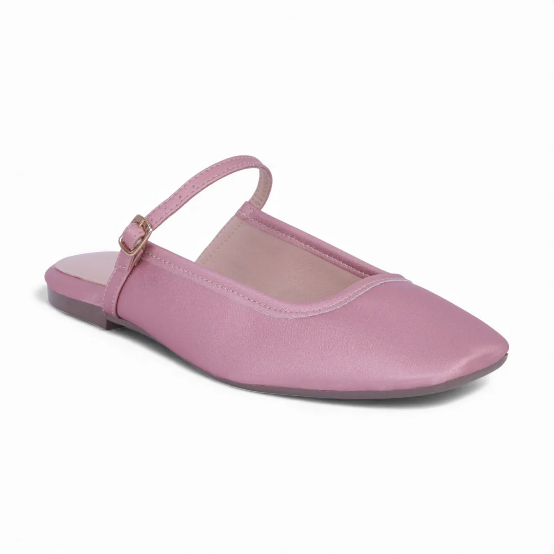 DÚO 399 BALLERINAS DE PISO ROSA Y NEGRO 08065 - Image 4