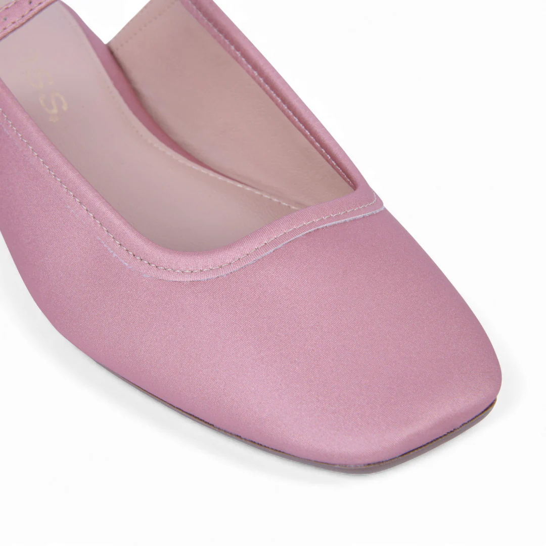 DÚO 399 BALLERINAS DE PISO ROSA Y NEGRO 08065 - Image 7