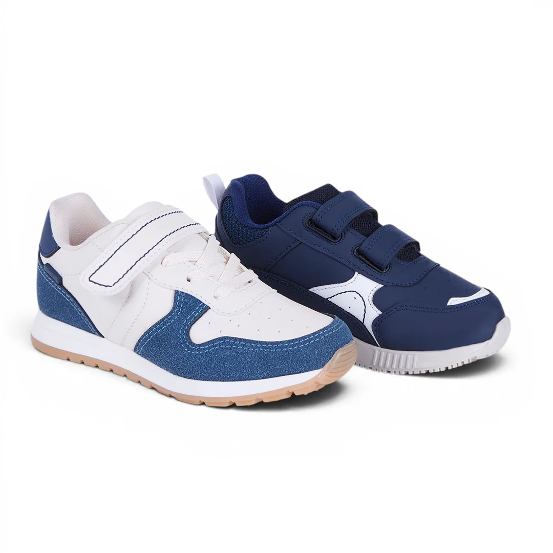 DÚO 404 TENIS CASUAL MULTICOLOR Y MARINO