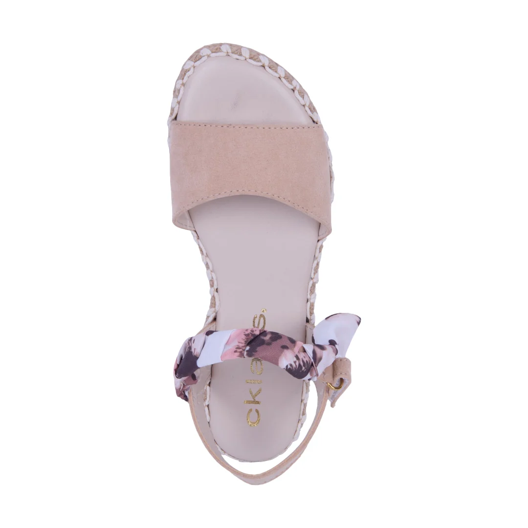 DÚO 415 SANDALIAS DE PISO BEIGE Y MARINO PULSERA 35595 - Image 12