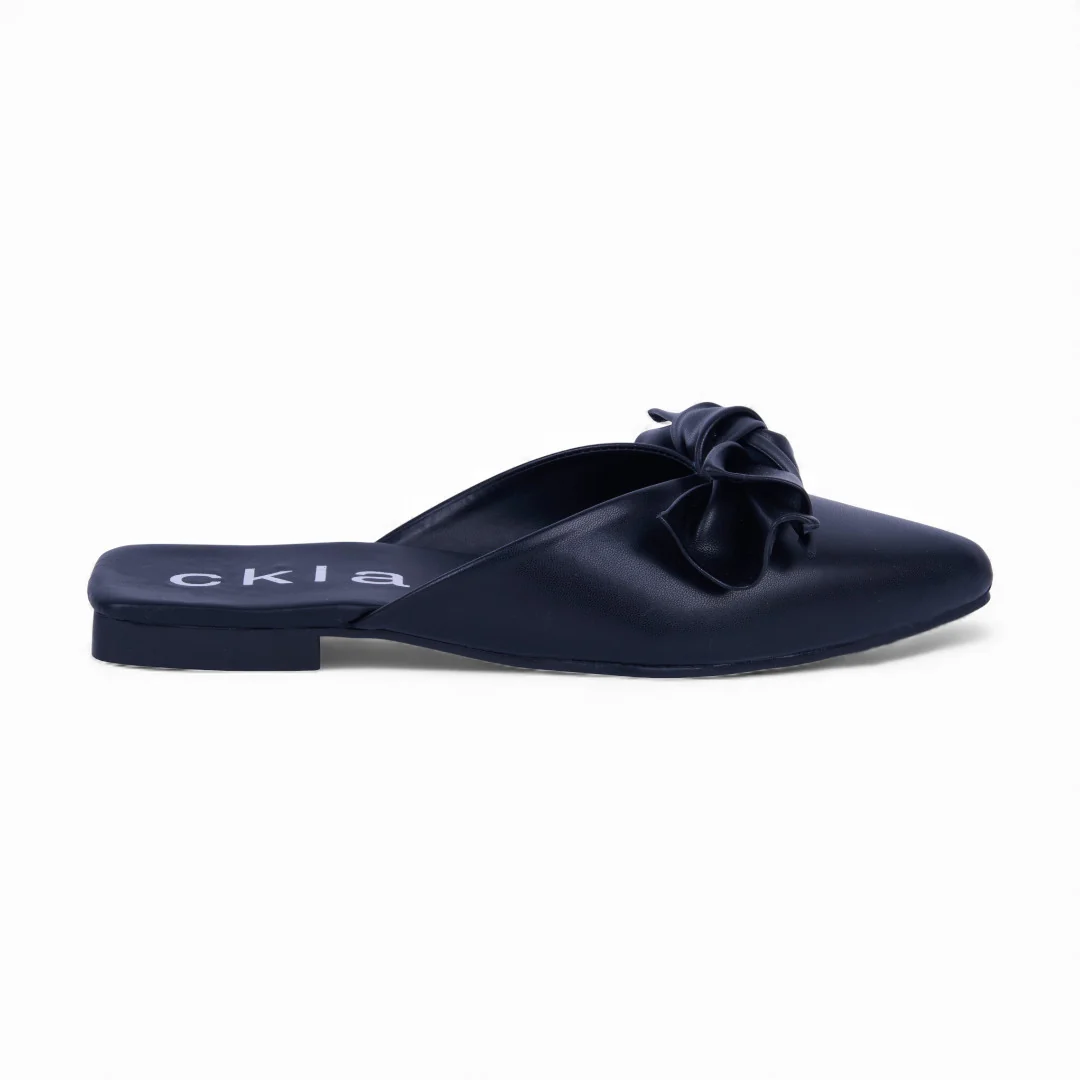 DÚO 421 BALLERINAS DE PISO HUESO Y NEGRO 05256 - Image 3