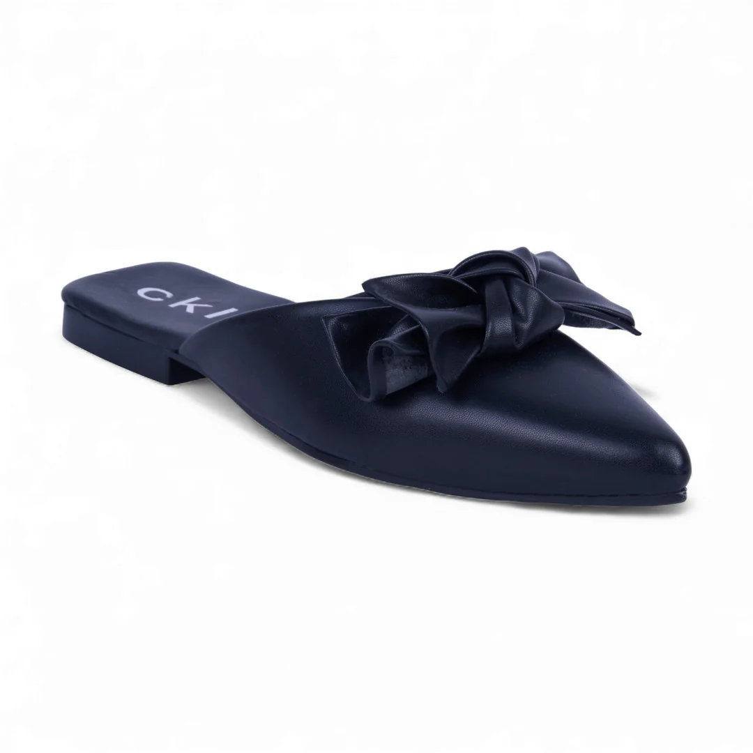 DÚO 421 BALLERINAS DE PISO HUESO Y NEGRO 05256 - Image 4