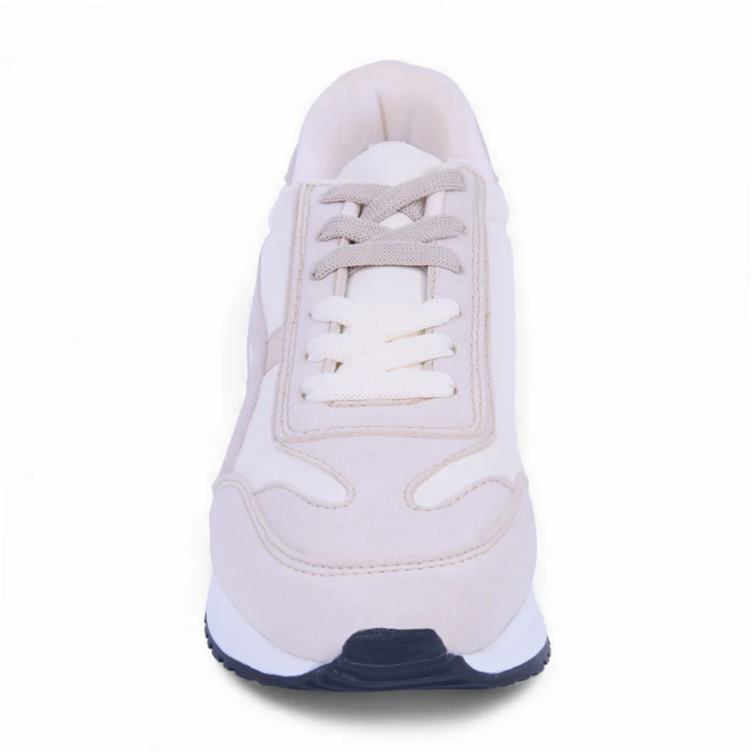DÚO 422 TENIS DE PISO HUESO Y BLANCO BICOLOR 35744 - Image 2