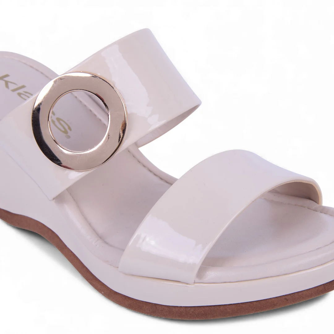 DÚO 449 SANDALIAS PLATAFORMAS HUESO Y NEGRO 06760 - Image 7