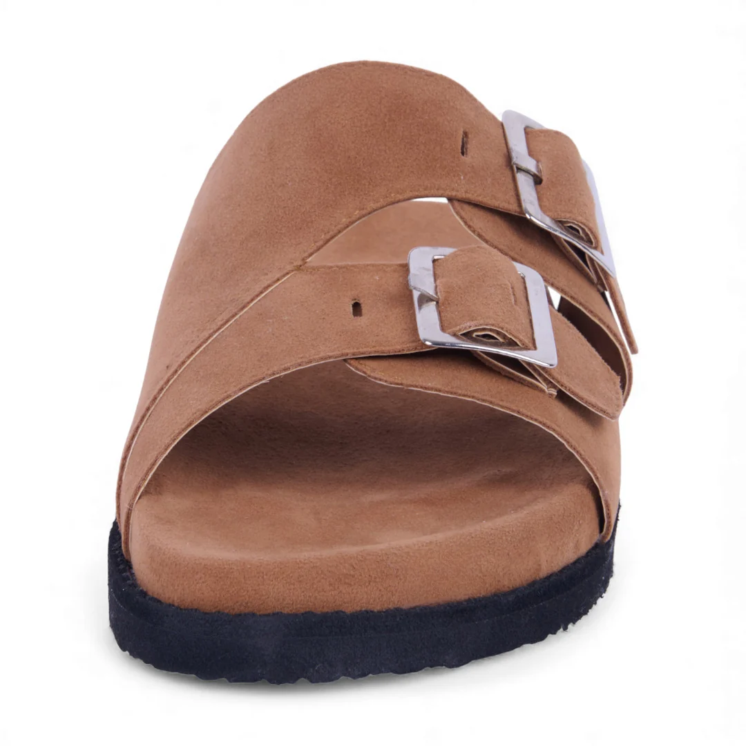 DÚO 458 SANDALIAS DE PISO CAFÉ Y BEIGE CON LÁTIGO 24039 - Image 10