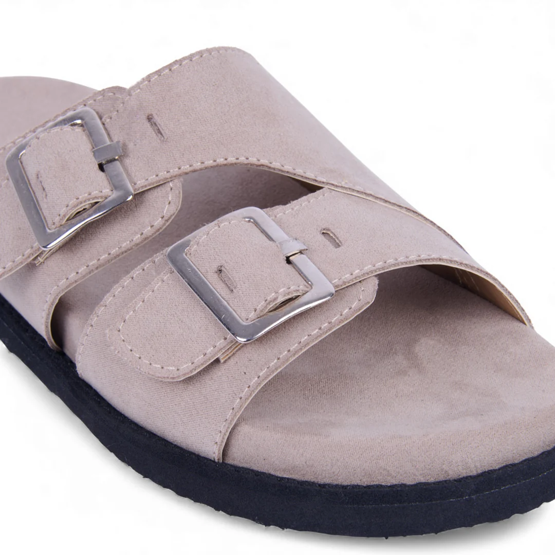 DÚO 458 SANDALIAS DE PISO CAFÉ Y BEIGE CON LÁTIGO 24039 - Image 6