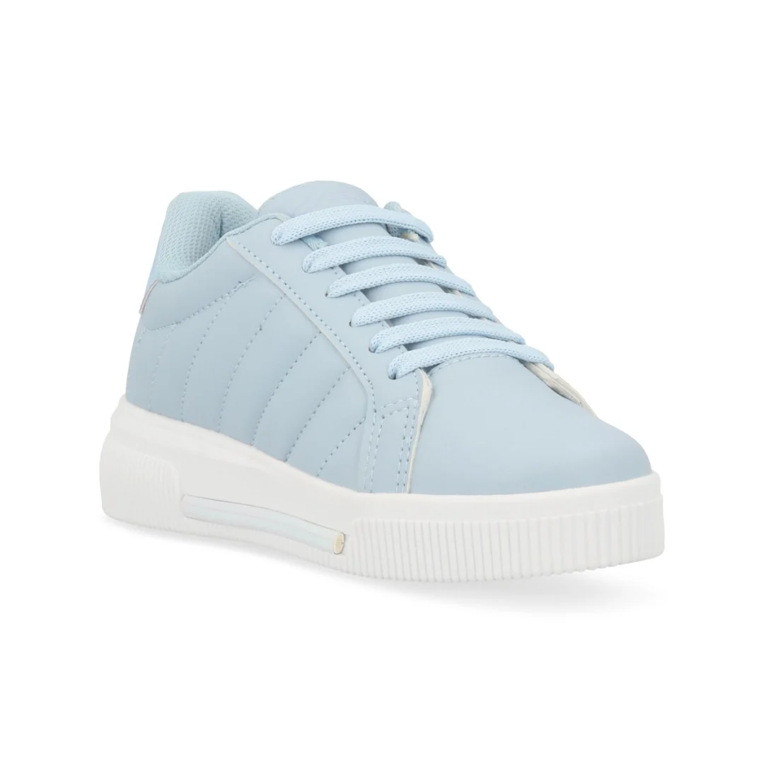 DÚO 492 TENIS CASUAL AZUL Y BLANCO CON ADORNO - Image 8