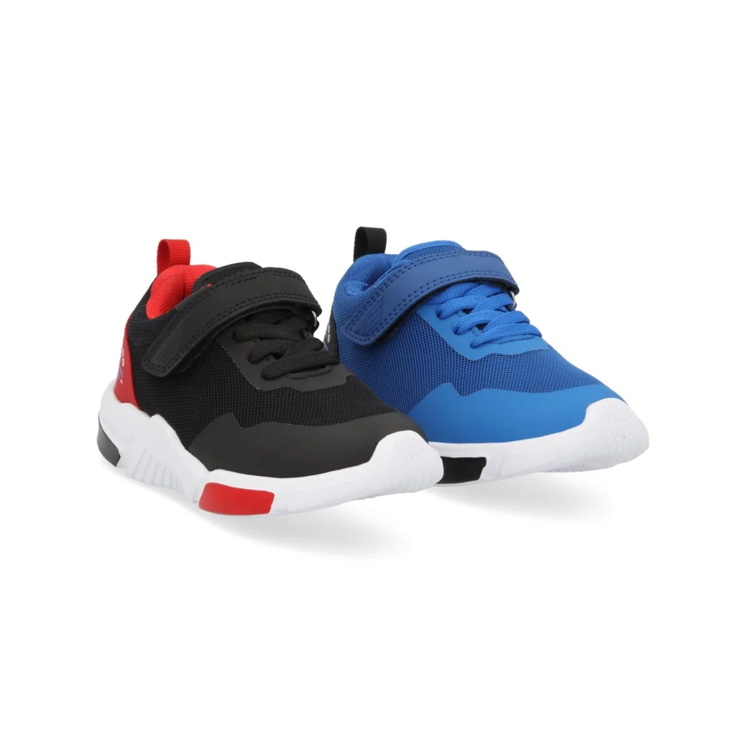 DÚO 504 TENIS DEPORTIVO AZUL Y NEGRO
